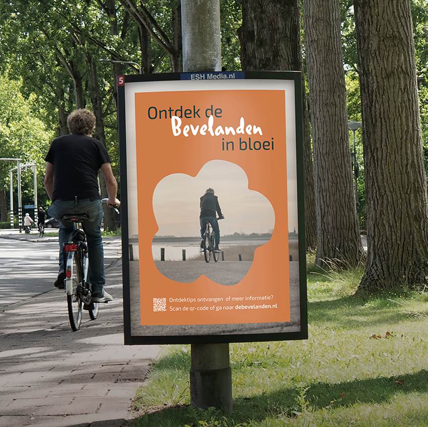 Design campagne driehoeksbord de bevelanden