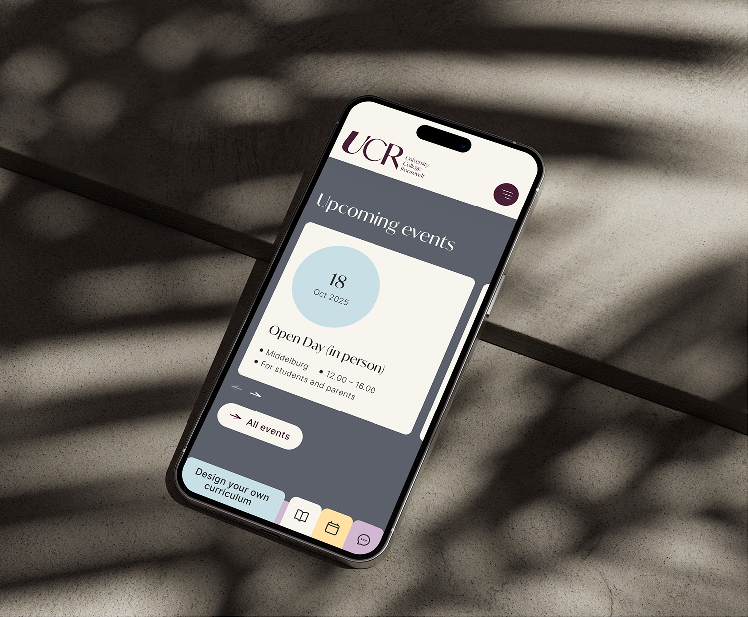 mobile website ucr