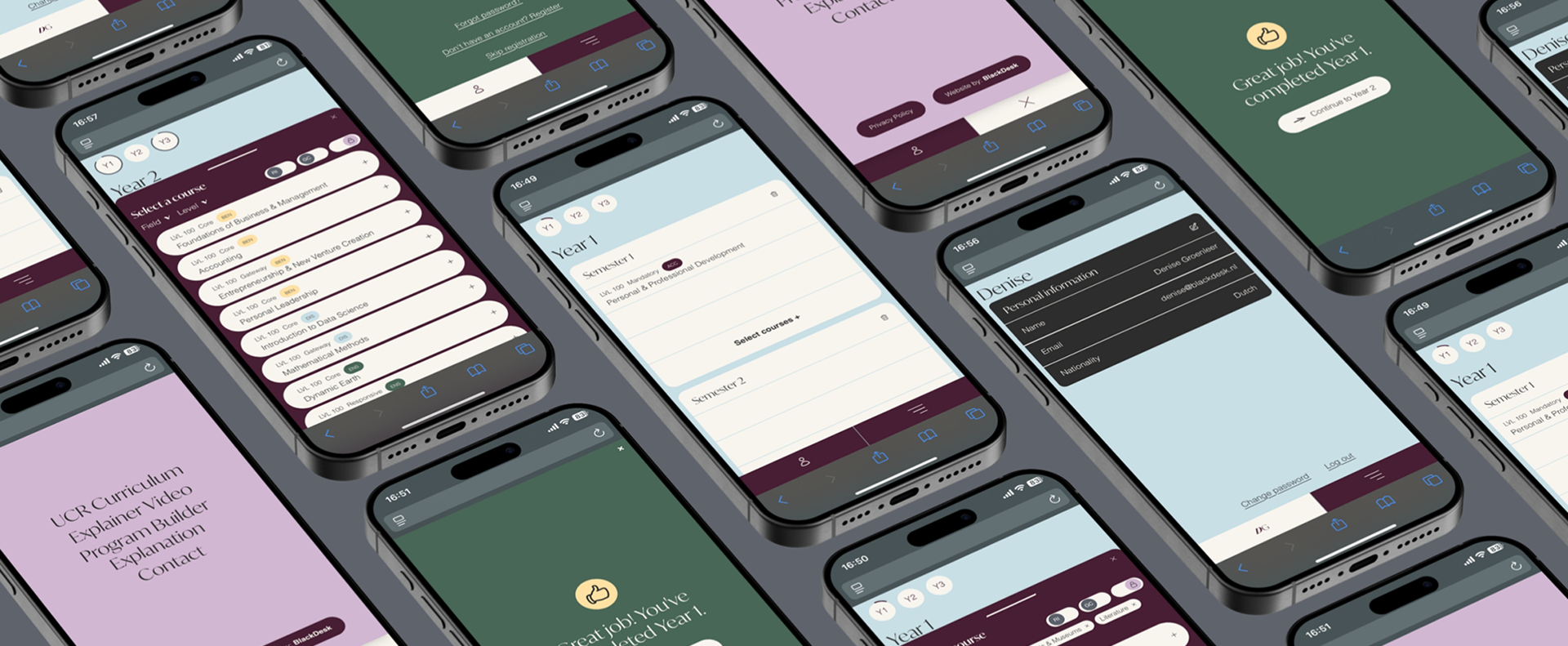 mockup coursebuilder